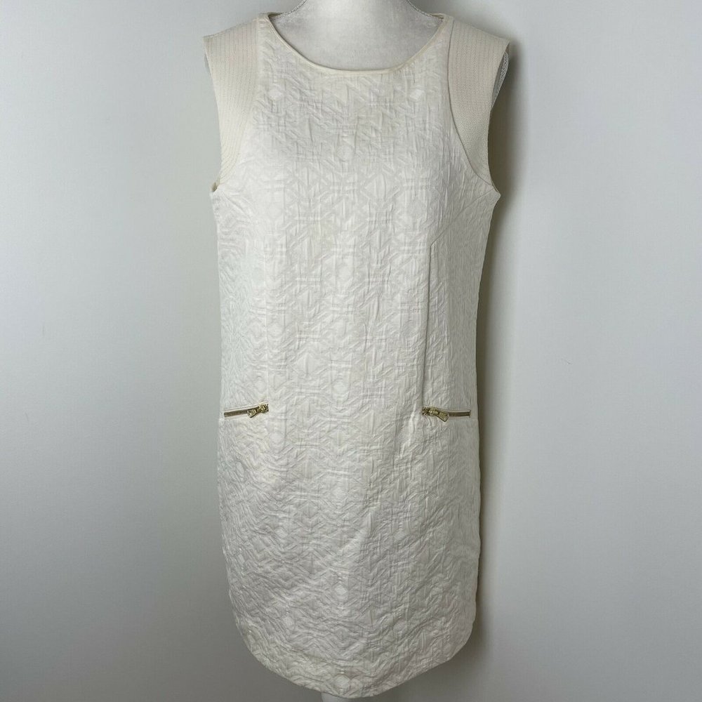 NWT J. Crew Jacquard Zip Pocket Dress